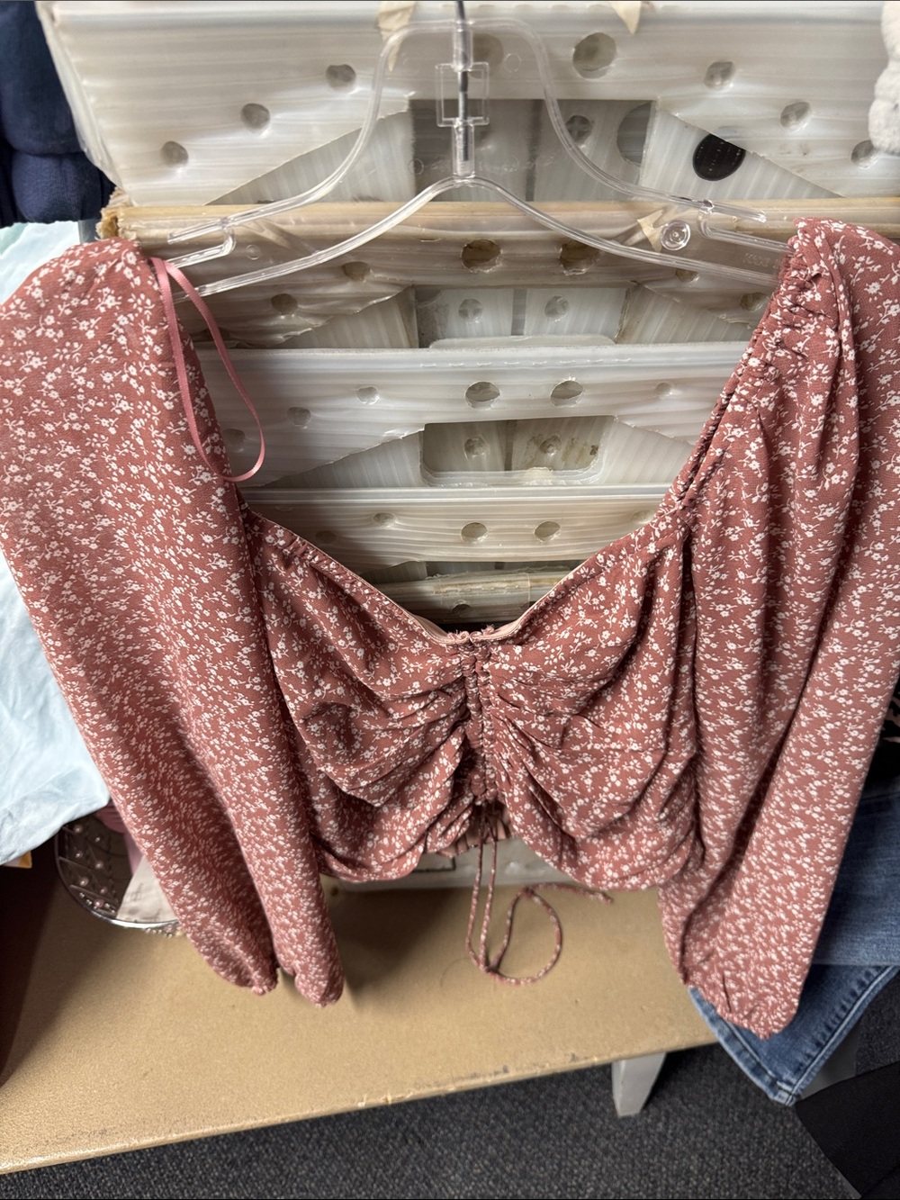 Cotton candy top L // 092673